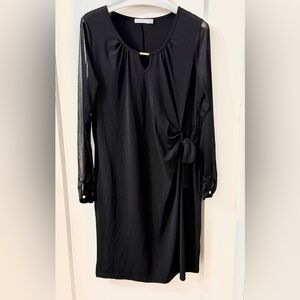 REITMAN’S LONG SLEEVE BLACK DRESS